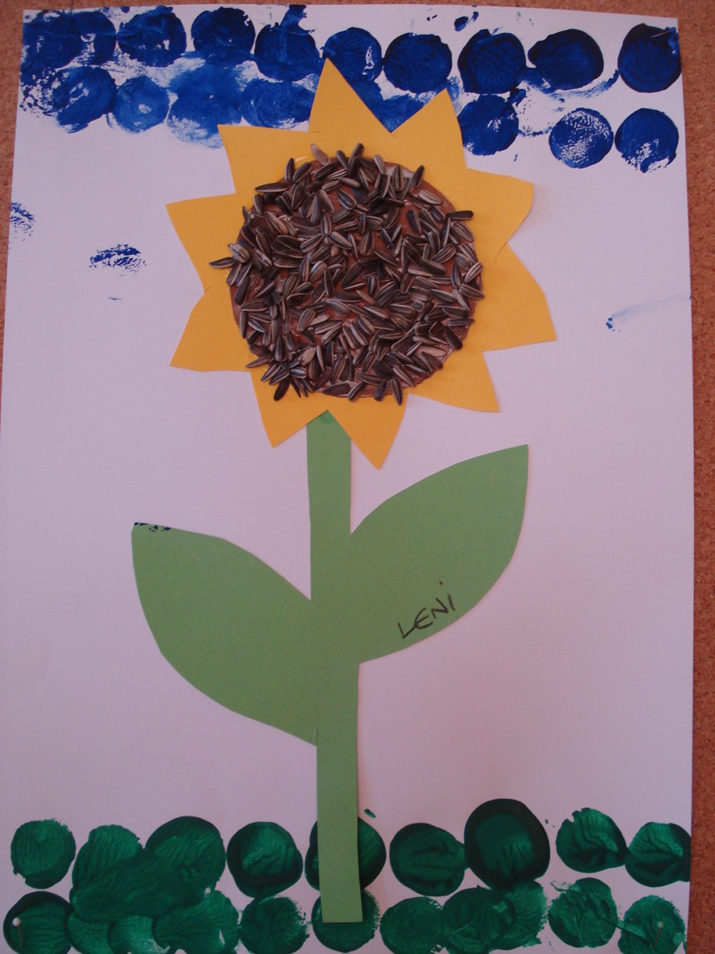 Unser Sonnenblumenprojekt… – Kindergarten Trins